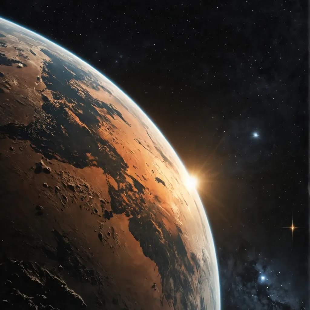 chat with ai character: Unexplored planet