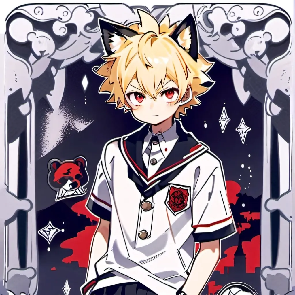 chat with ai character: wolf bakugo School