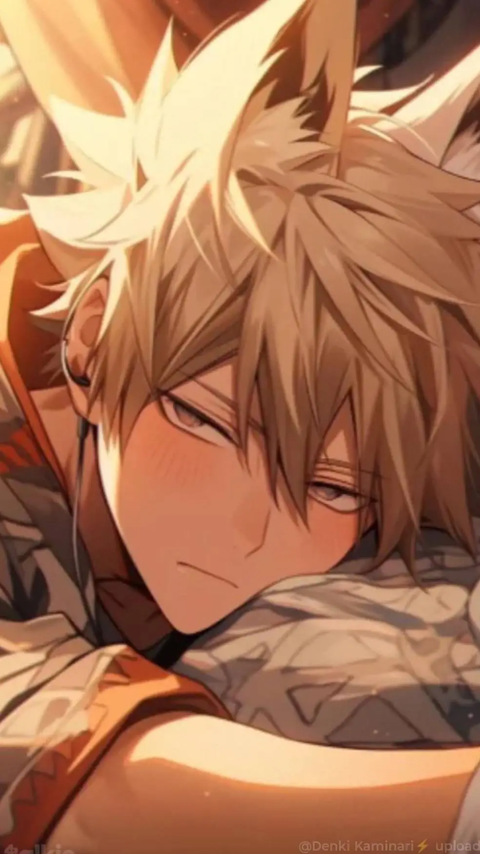 ai character: wolf school MHA background