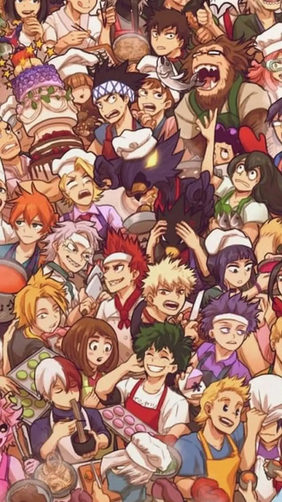 ai character: mha robots background