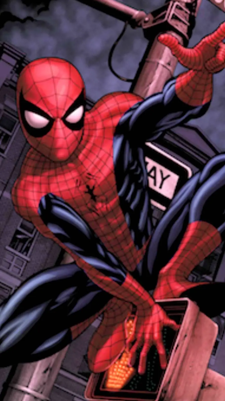 ai character: Spider-Man background