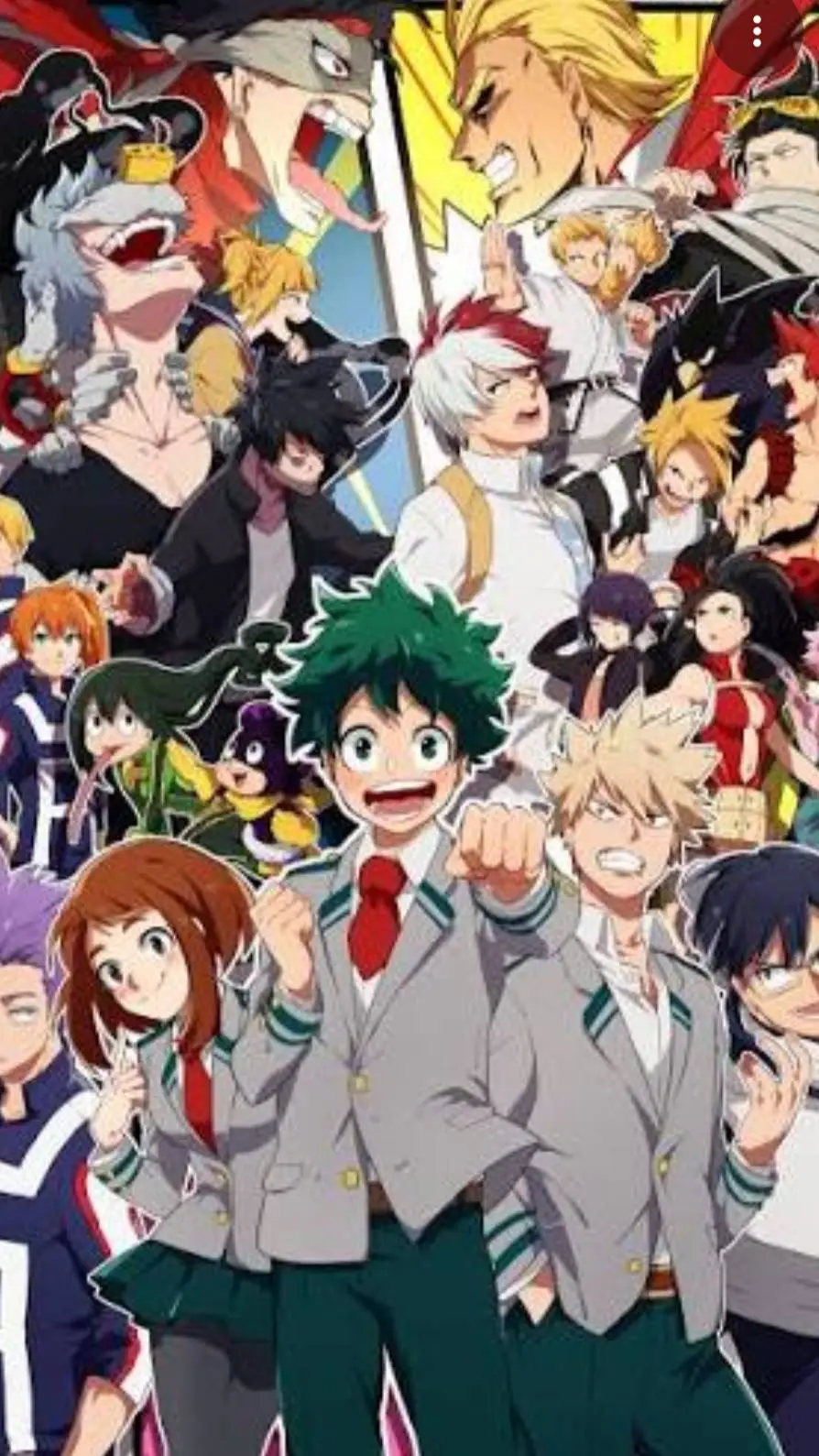ai character: mha infection background