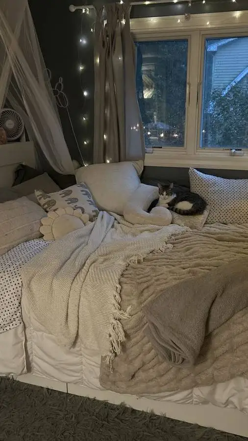 ai character: sleep over background