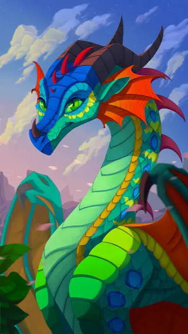 ai character: Glory wof background