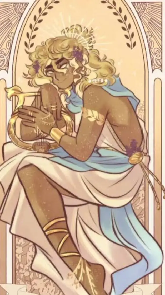 ai character: Apollo❤️💕 background