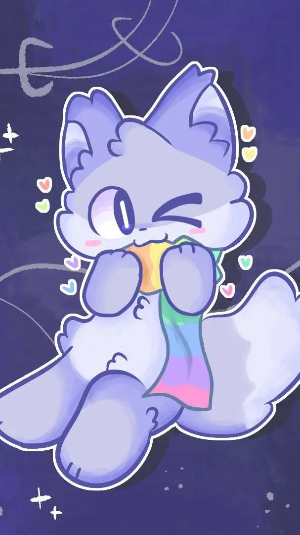 ai character: lila furra XD background