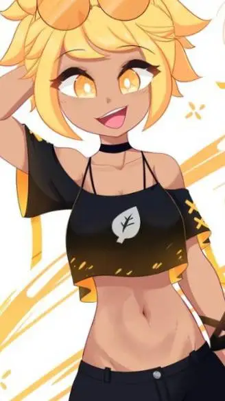 ai character: destello solar  background