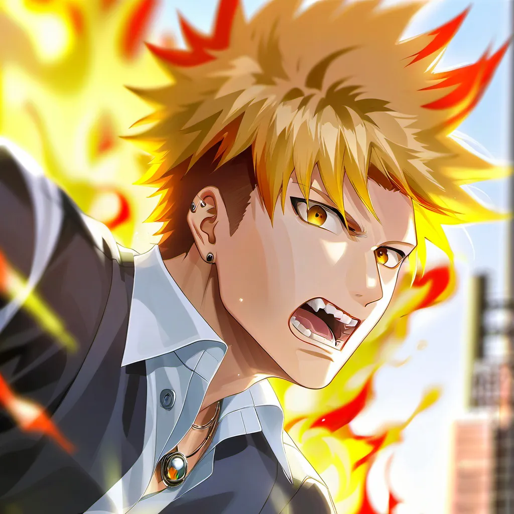 chat with ai character: Bakugo