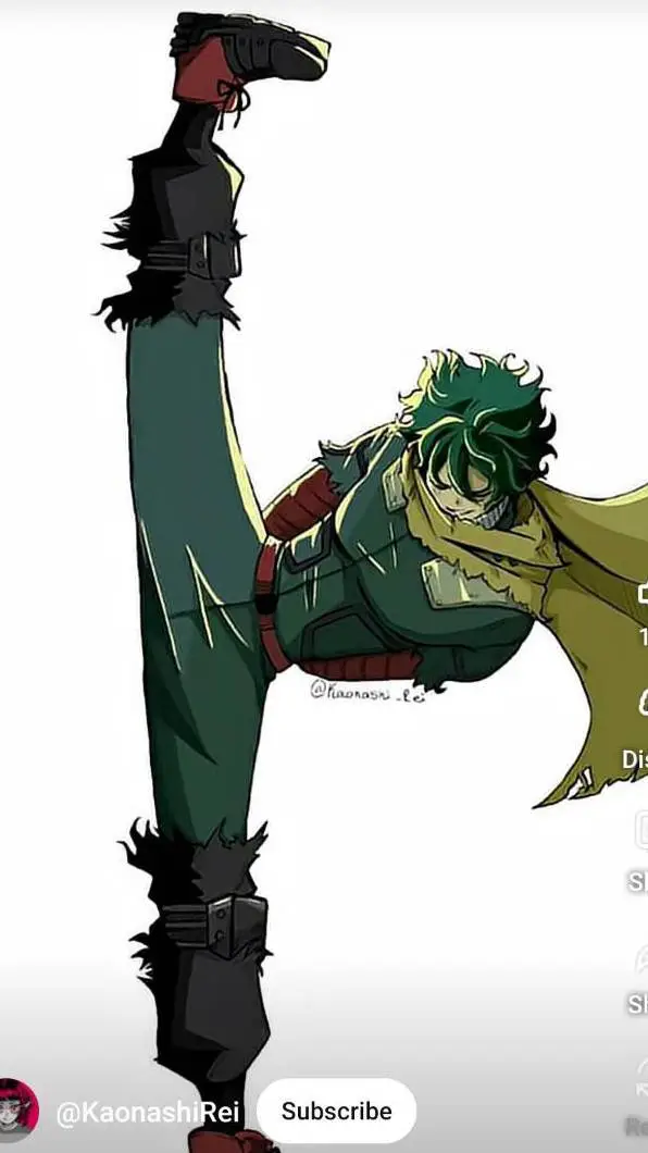 ai character: deku background