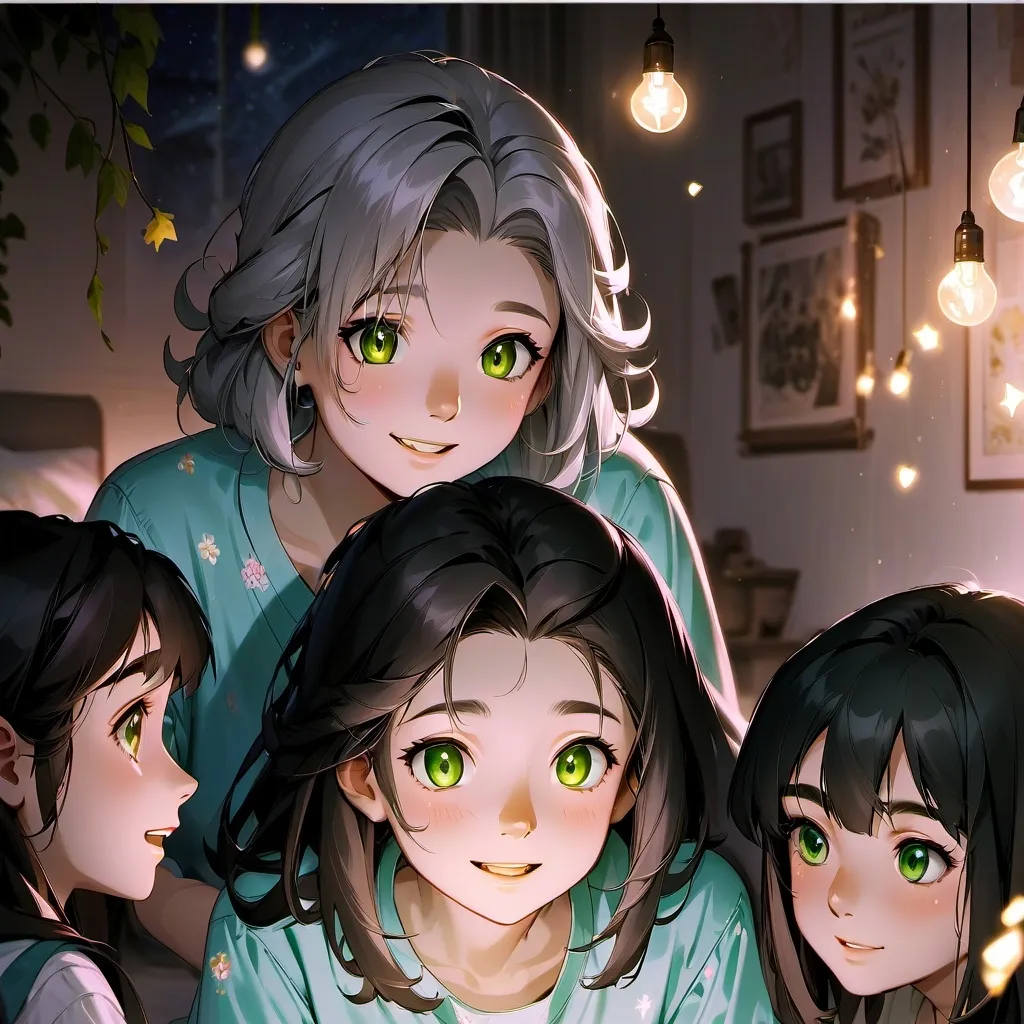 chat with ai character: power sleepover
