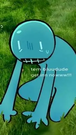 ai character: Bluudud xd background