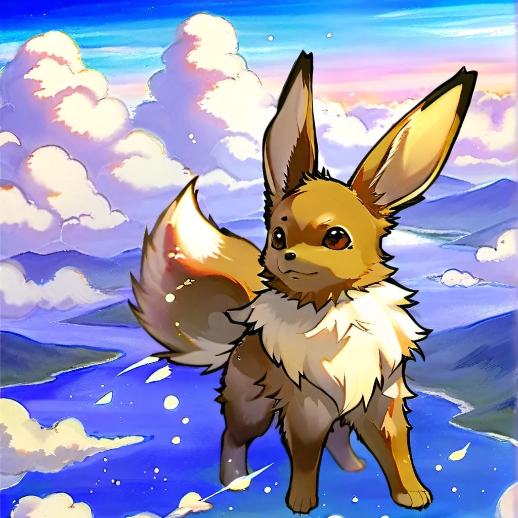 chat with ai character: Eevee Growth saga
