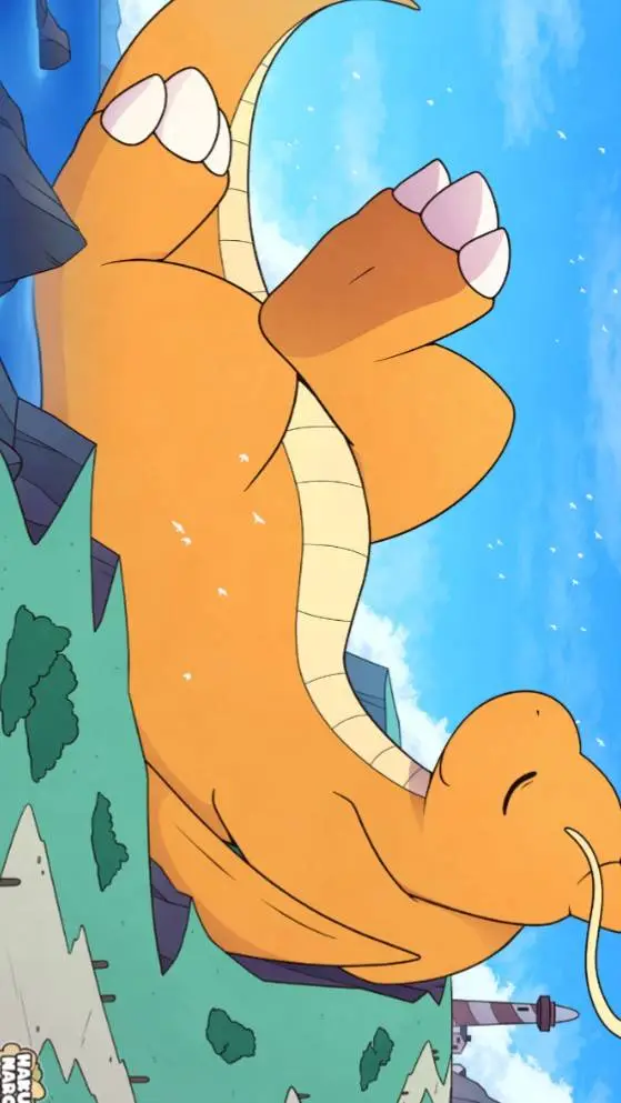 ai character: Giant Dragonite RP background