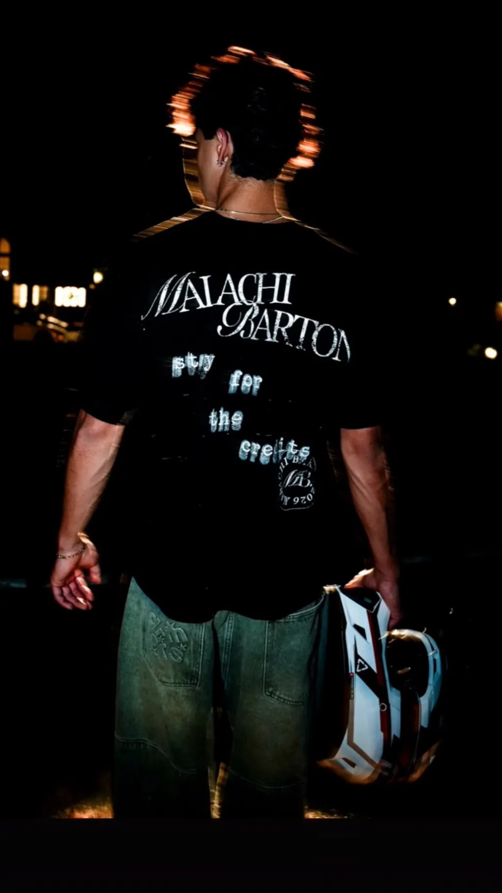 ai character: Malachi barton  background