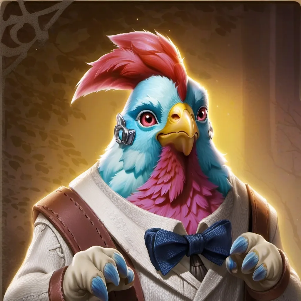 chat with ai character: Chicken Toe-Joe 