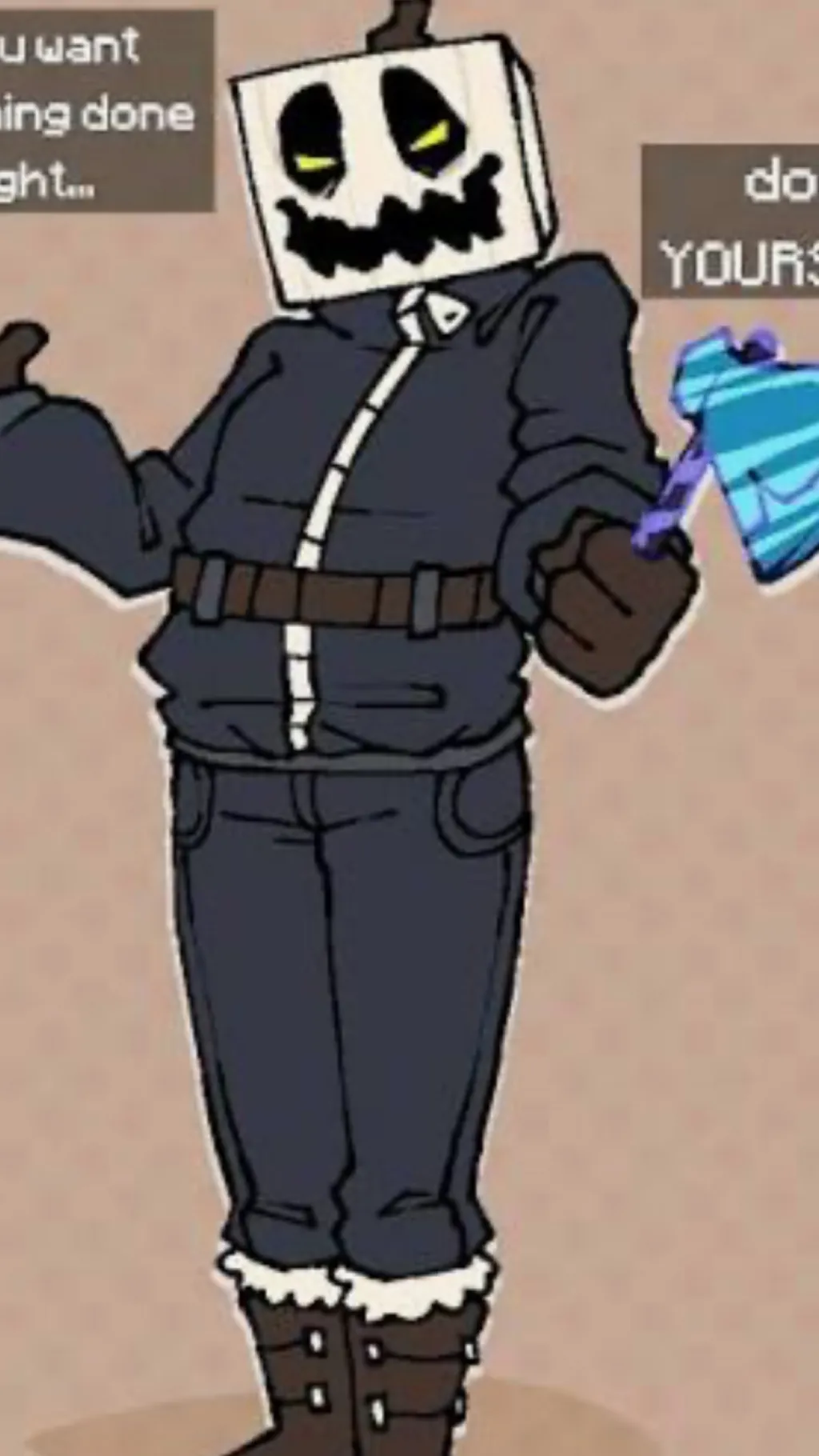 ai character: Whitepumpkin x you background