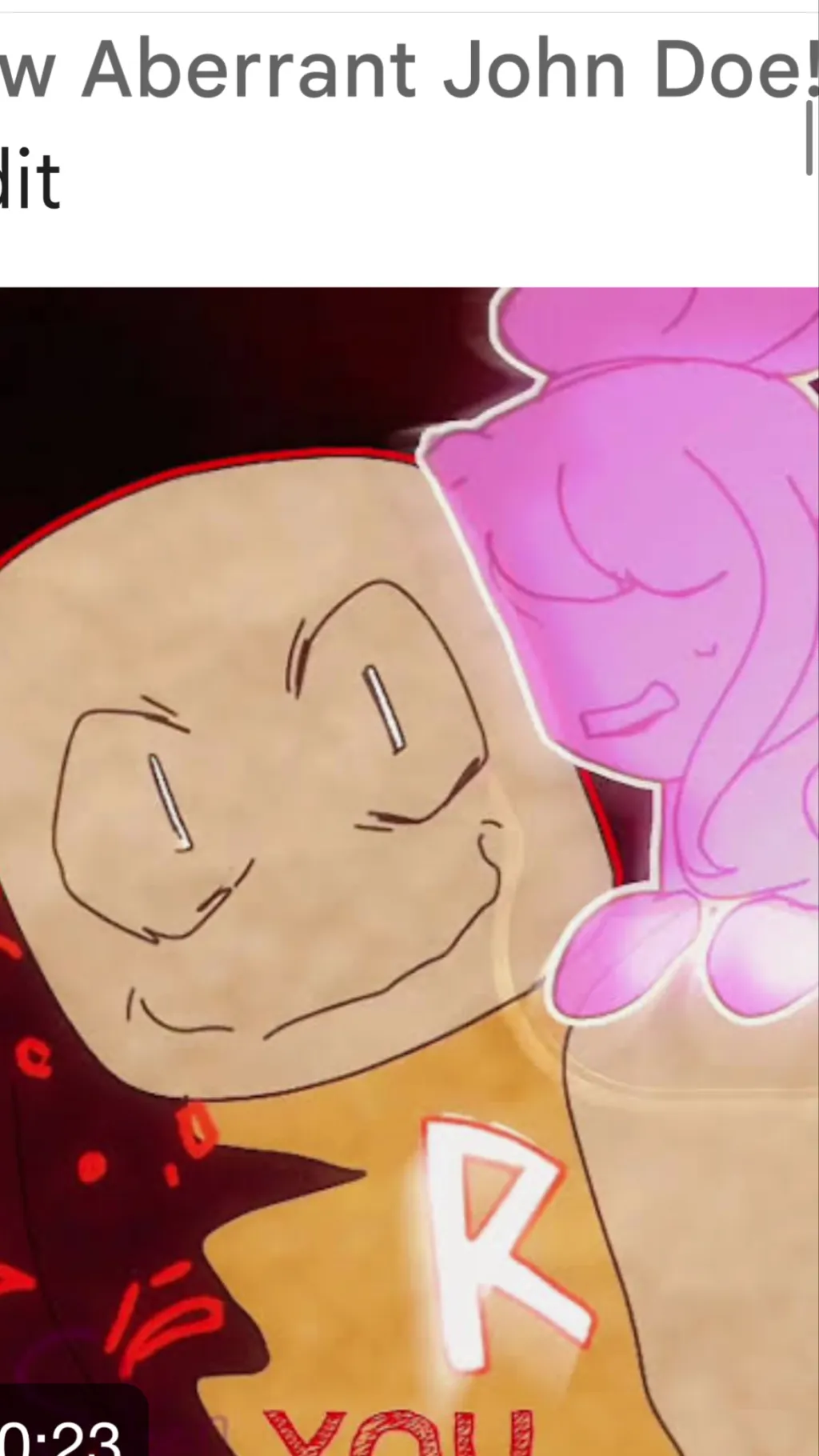 ai character: Aberrant Johnx you background