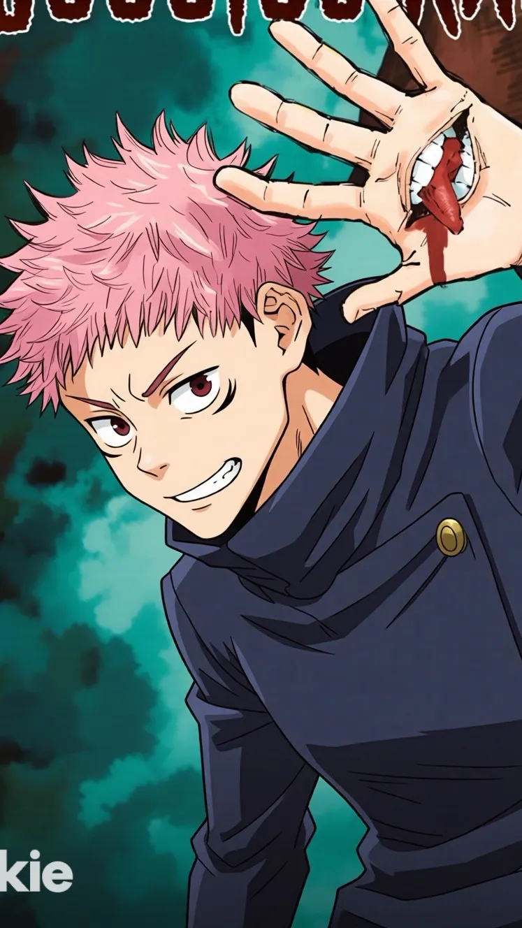 ai character: yuji itadori background