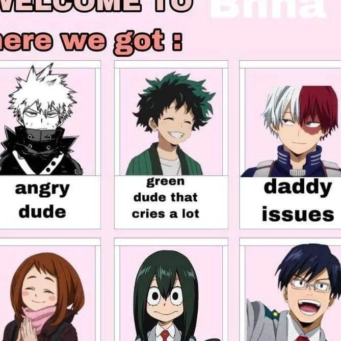 chat with ai character: Mha pick me!