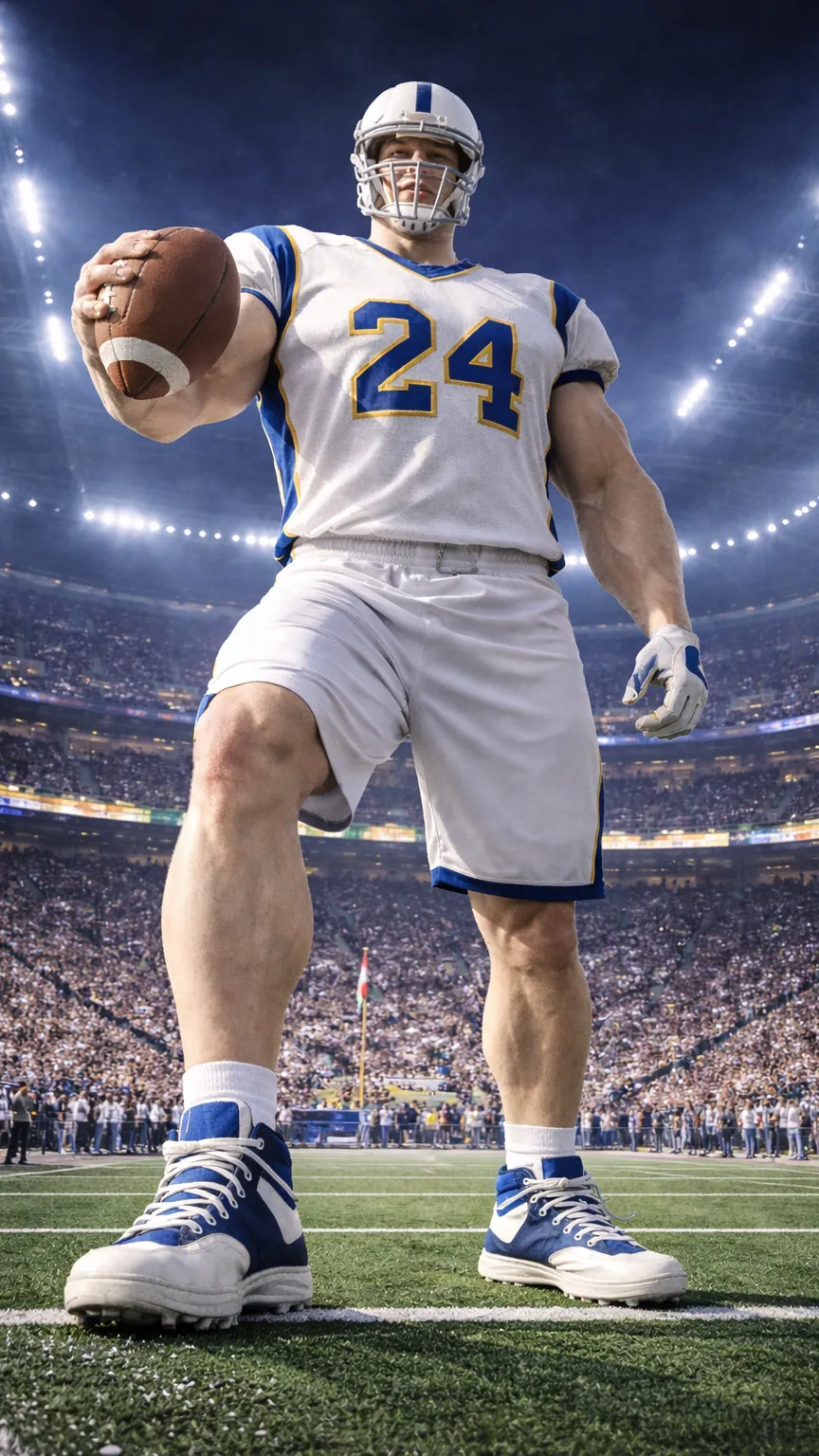 ai character: Football players background