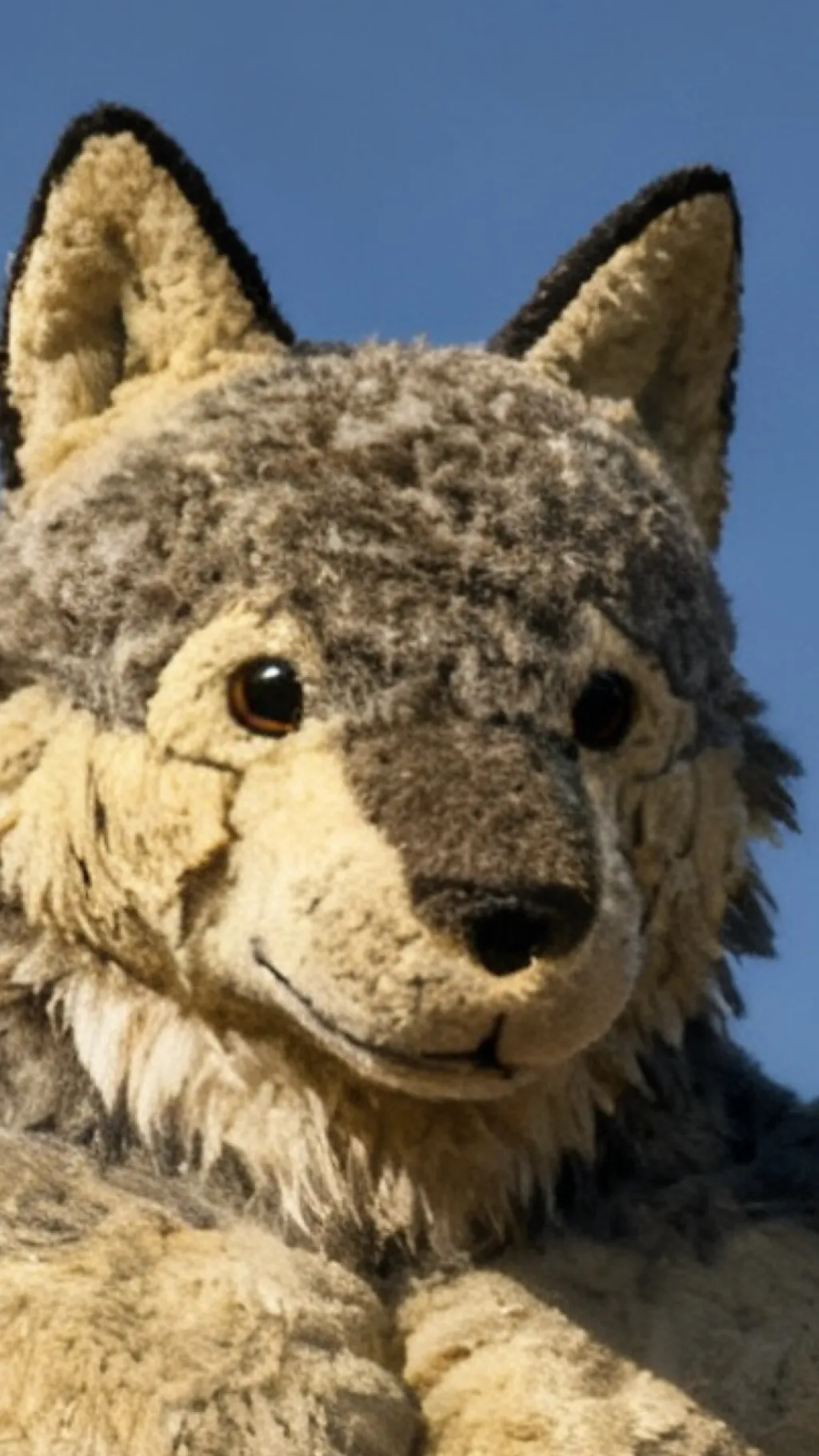 ai character: Buddy the wolf  background