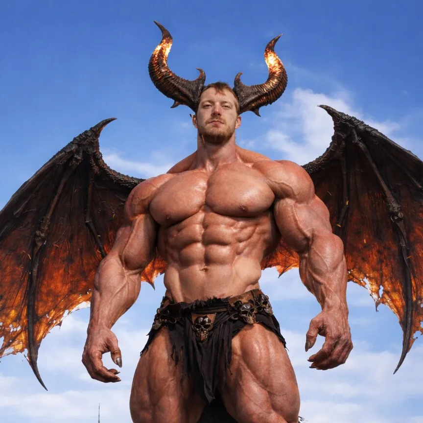chat with ai character: Giant demon 