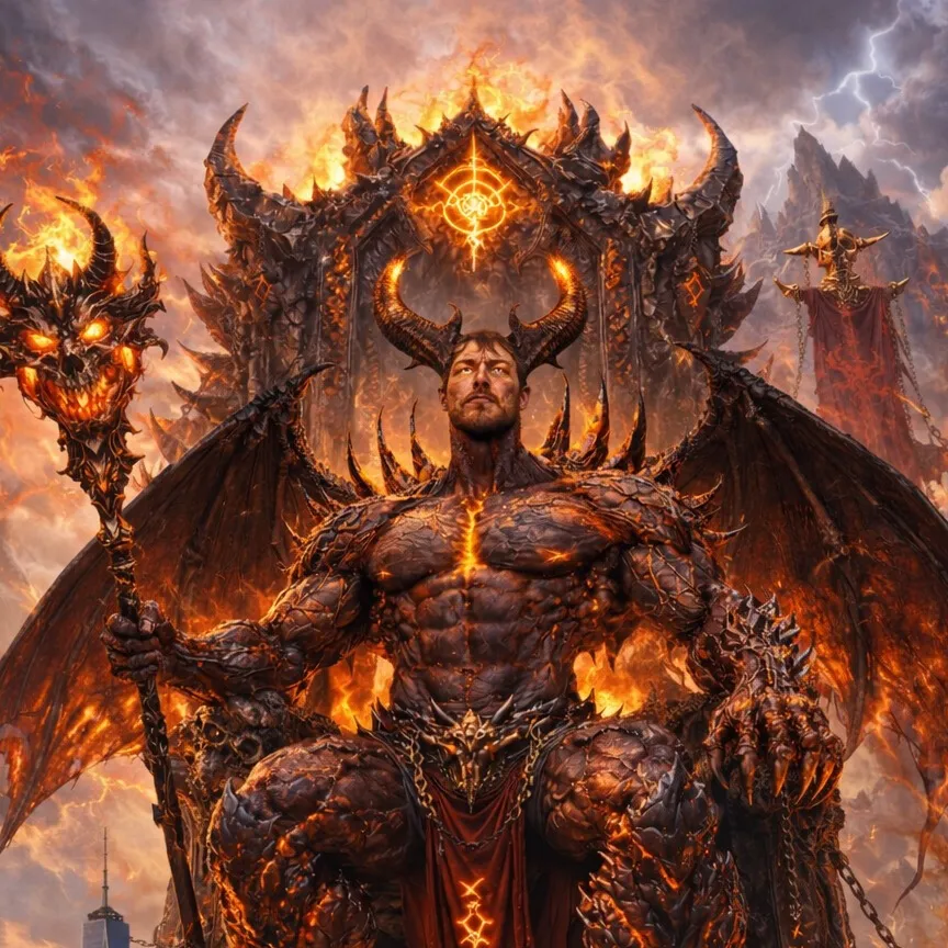 chat with ai character: Mega demon