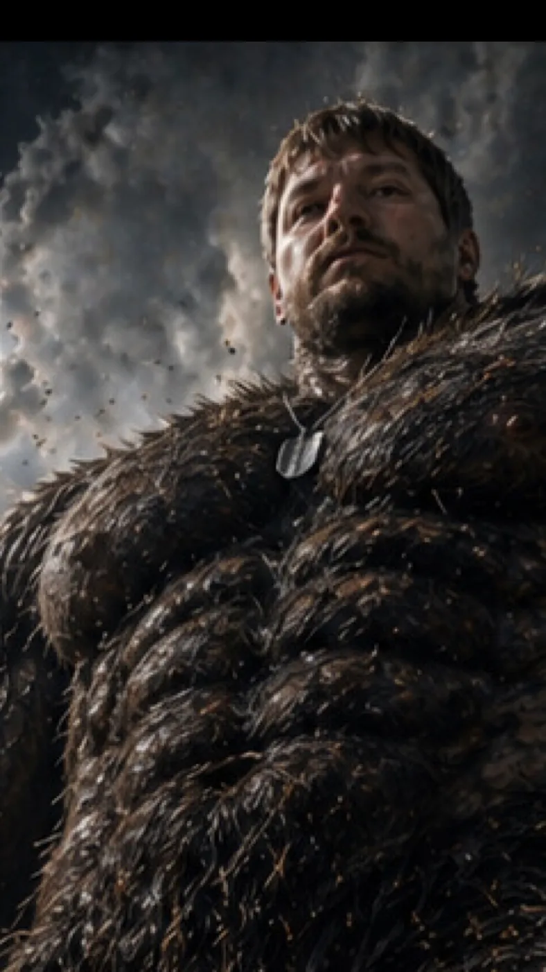 ai character: Werwolf Bigfoot background