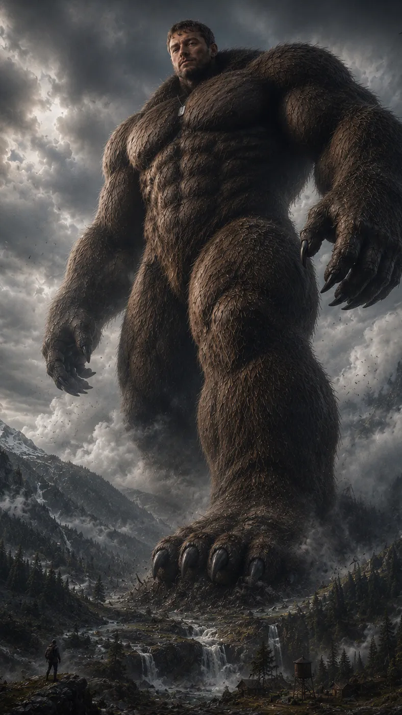 ai character: Wearbear background