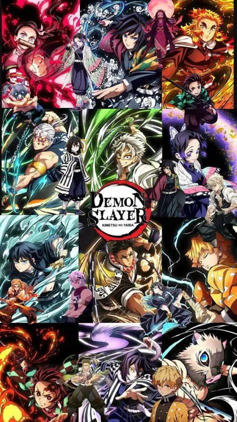 ai character: demon slayer background