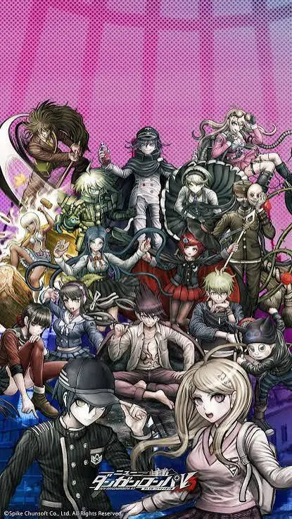 ai character: danganronpa background
