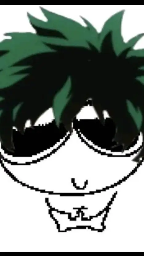 ai character: Deku sick background