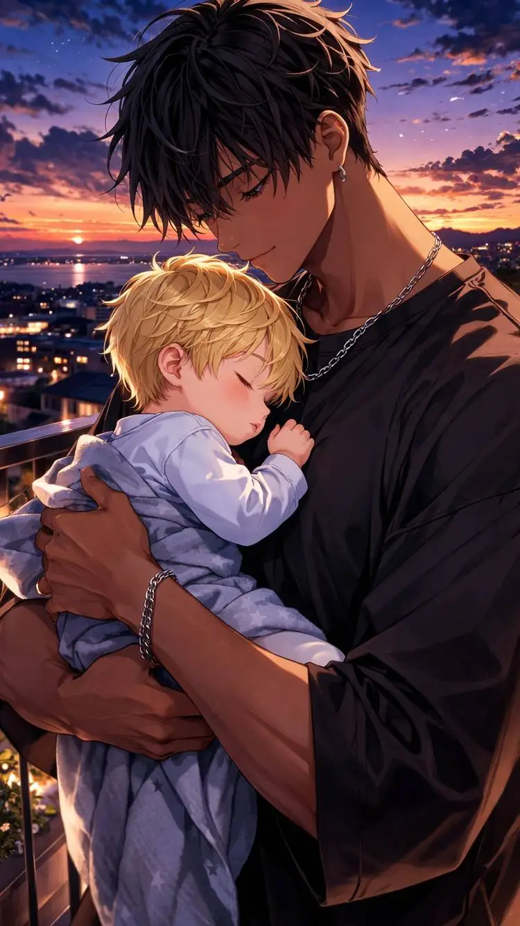 ai character: Bound by a baby background