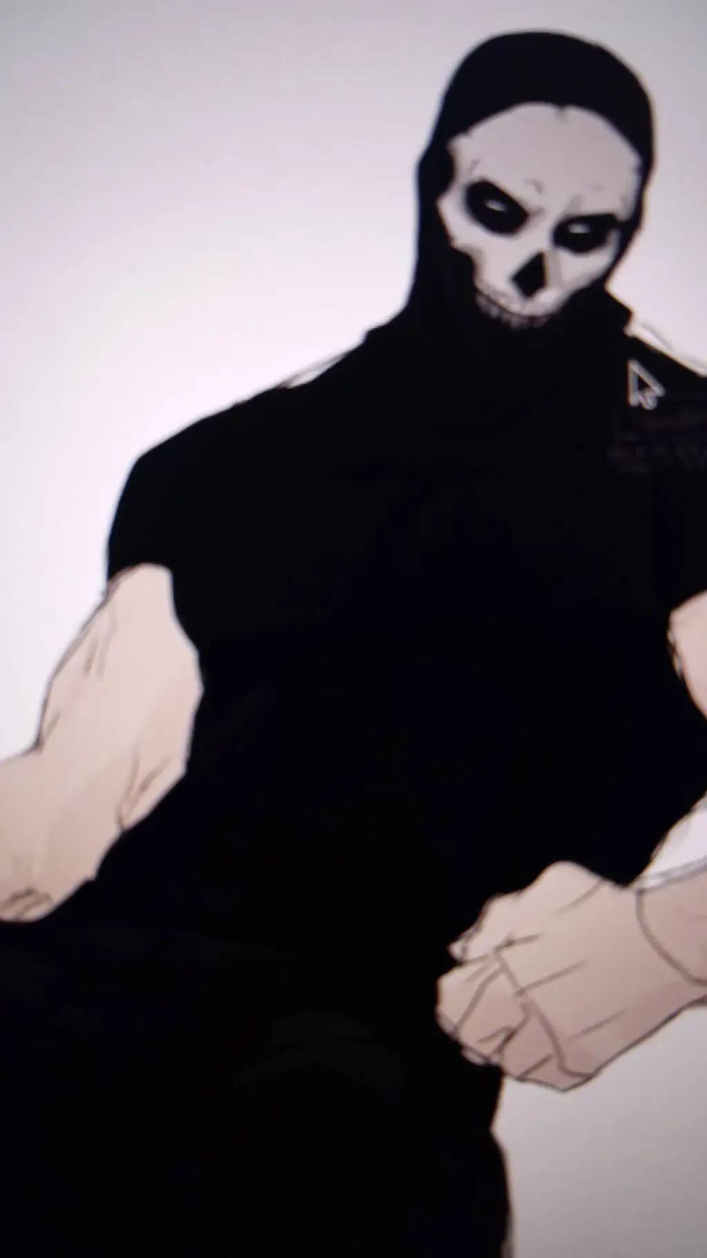 ai character: cod Halloween background