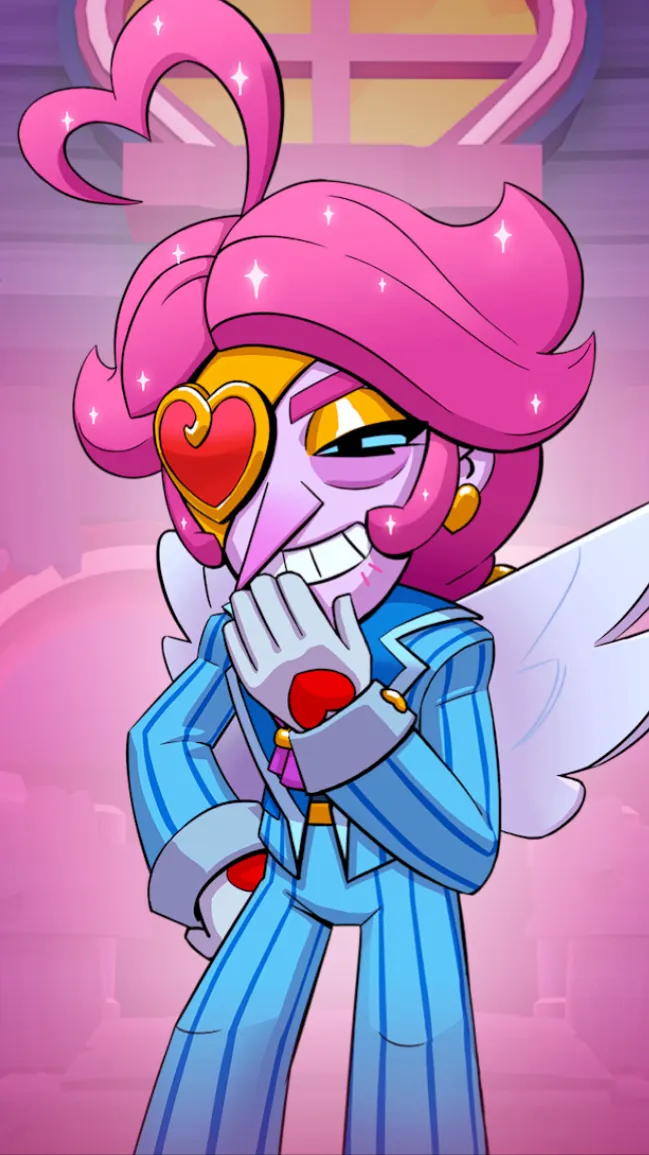 ai character: Angelo  background