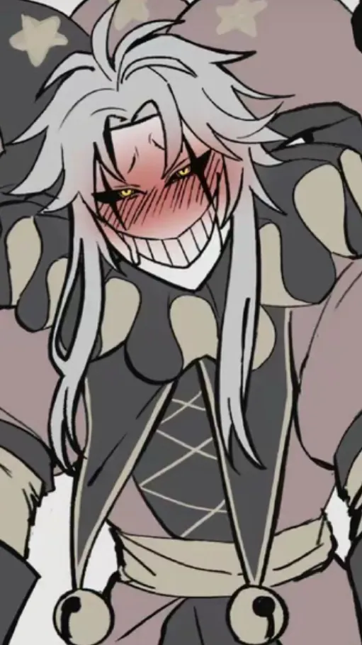ai character: Pierrot  background