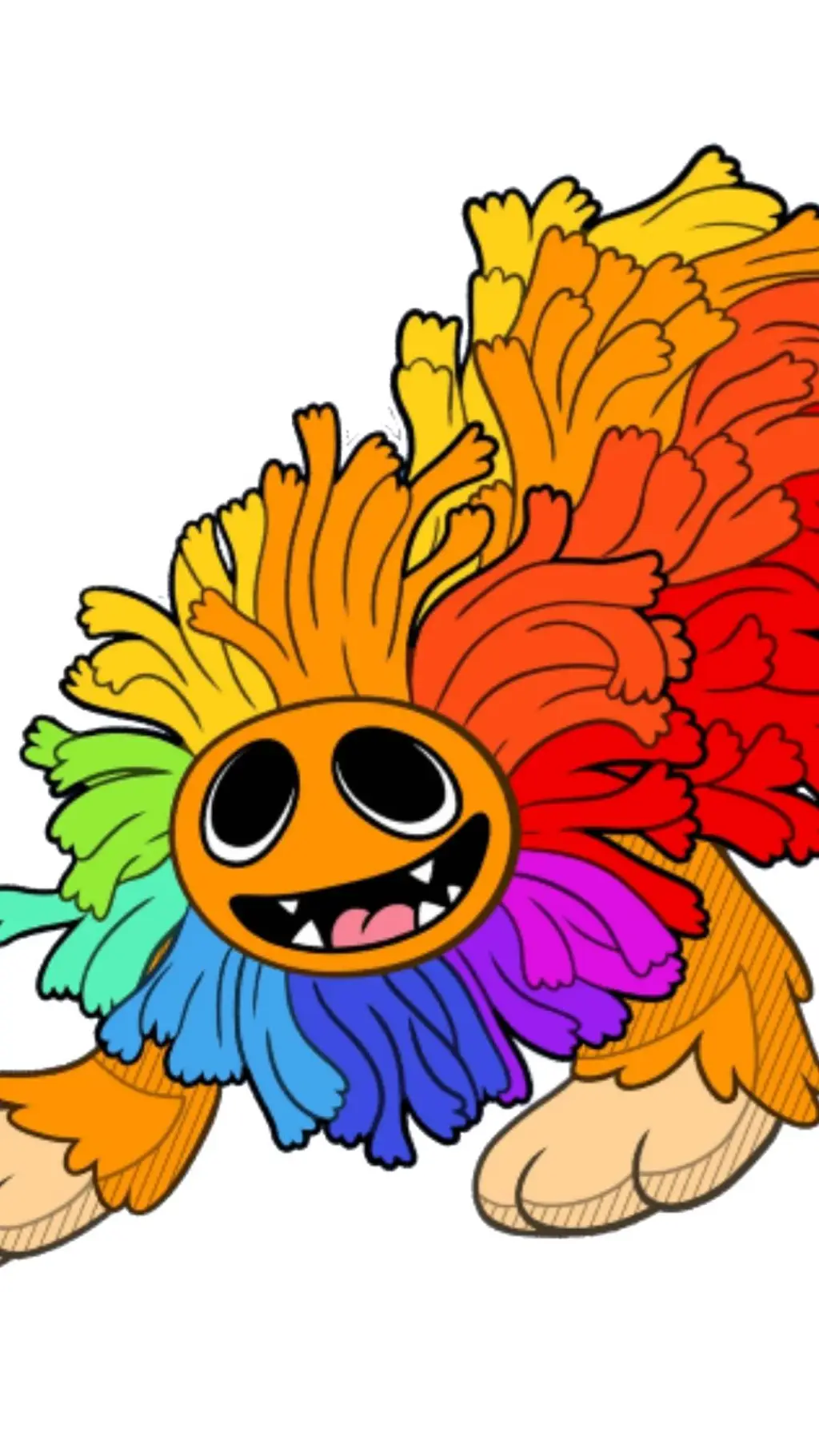 ai character: yarnaby  background