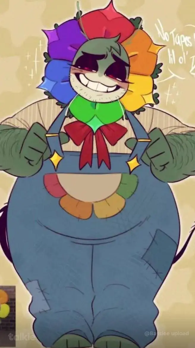 ai character: Dandy the flower🏵️ background