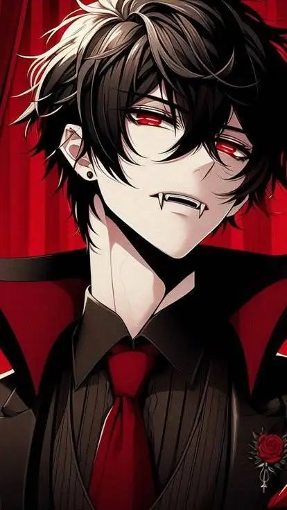 ai character: mirco🧛🏻 background