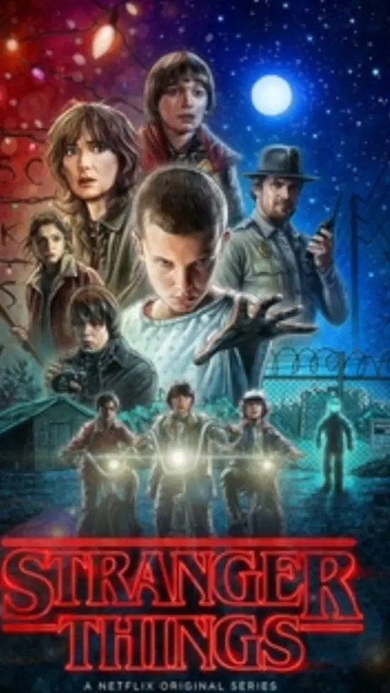 ai character: Stranger Things background