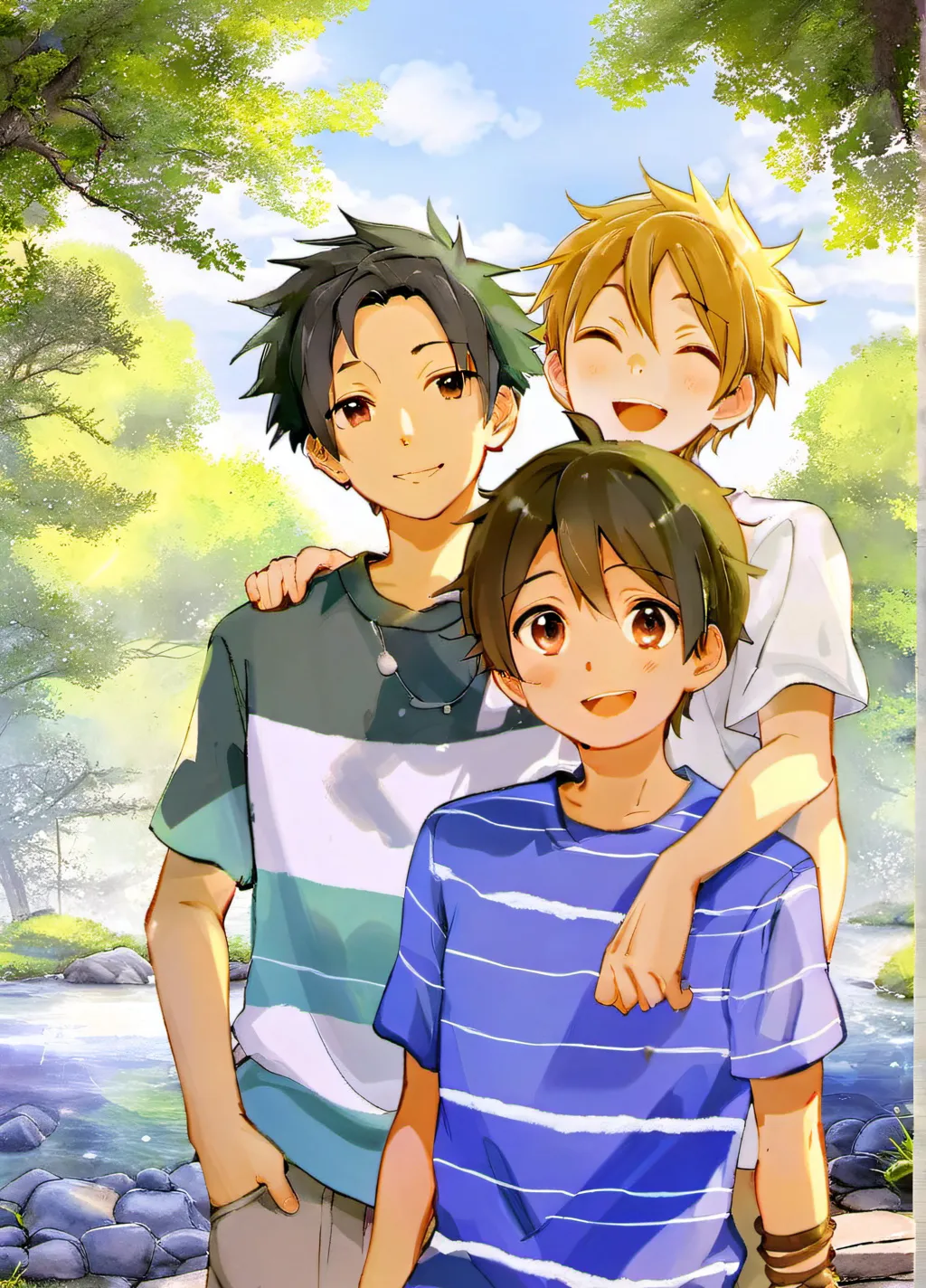 chat with ai character: Older brothers