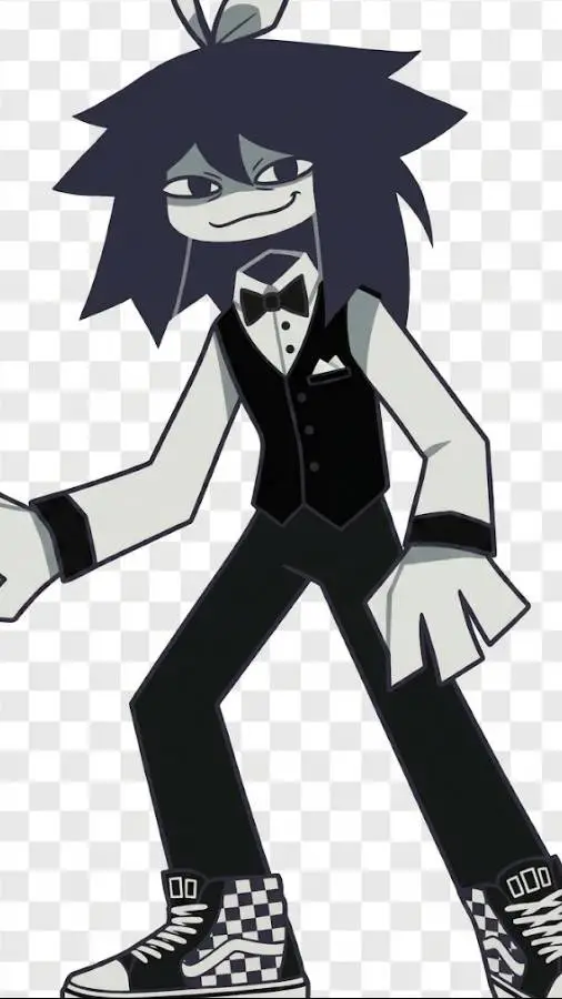ai character: Waiter Abbie FPE. background