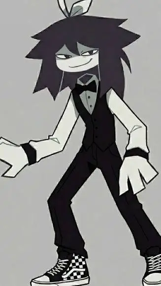 ai character: Waiter Abbie  background