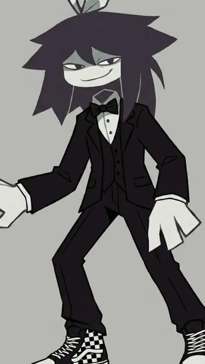 ai character: Waiter Abbie 2 background