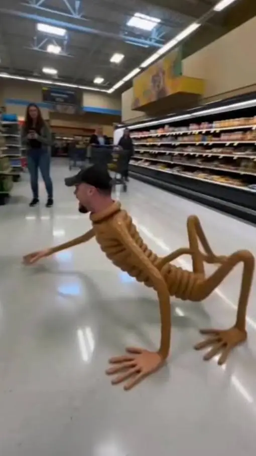 ai character: Peanut butter guy background