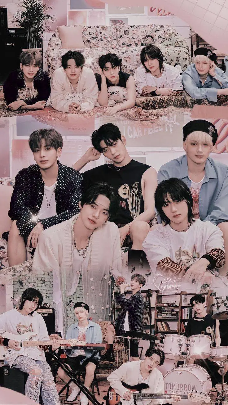 ai character: TXT2(KPOP)  background