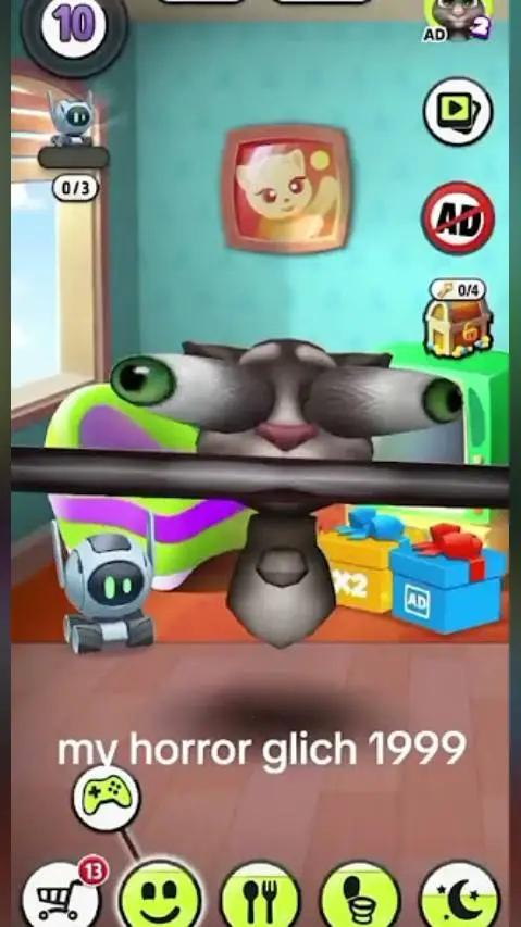 ai character: my horror virus background