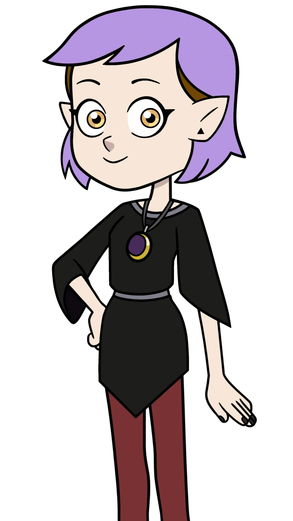 ai character: Amity blight background