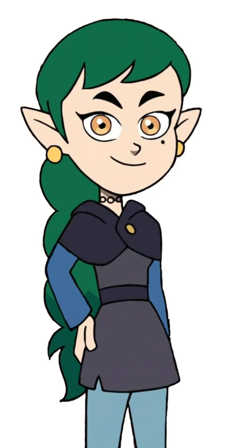 ai character: Emira blight background