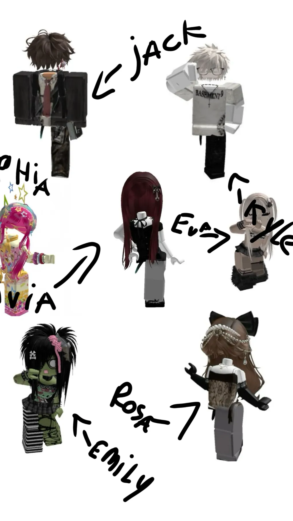 ai character: Roblox gc background